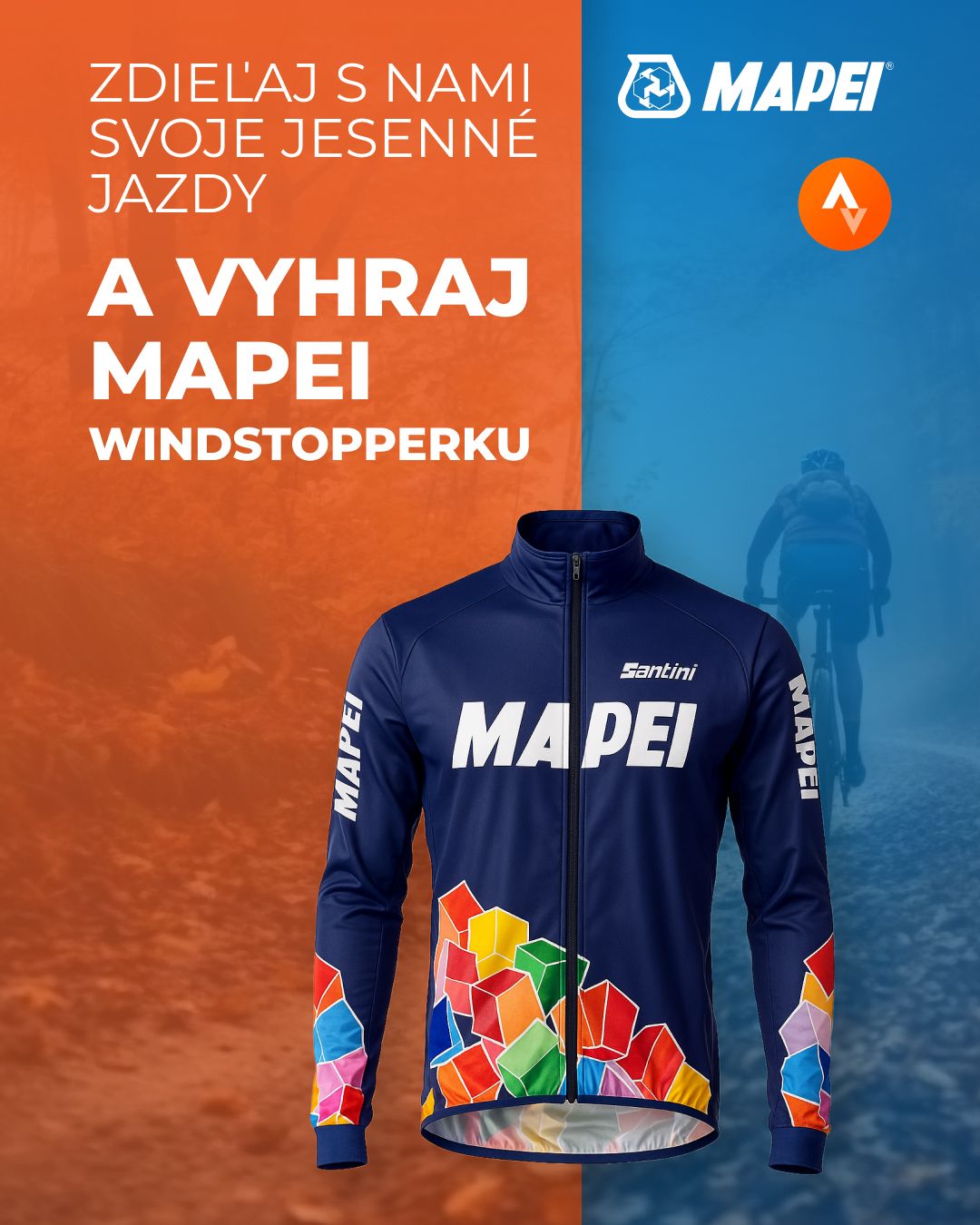 Jesenná výzva MAPEI na zdieľanie jázd a fotografií