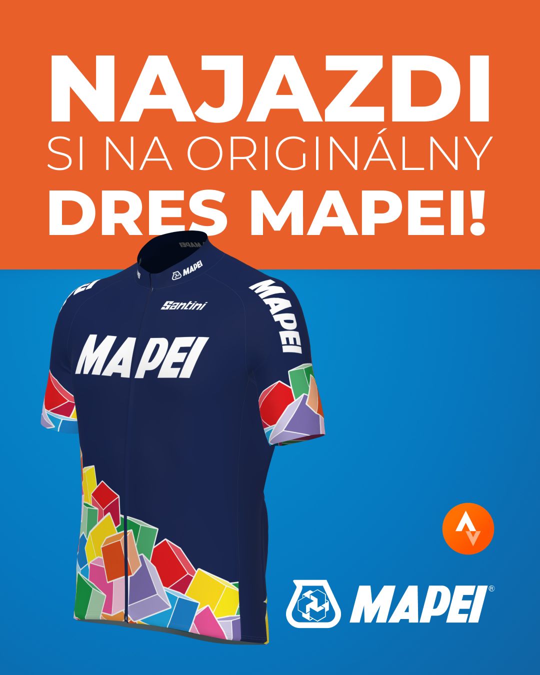 Prvá súťaž o cyklistické dresy MAPEI