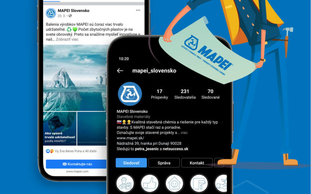 MAPEI Slovensko: social media a online PR